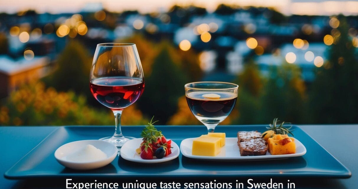 Oplev unikke smagsoplevelser i Sverige på din næste rejse