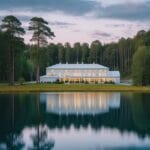 Aflappet spa beliggende i det svenske landskab omgivet af frodige skove og rolige søer som tilbyder en unik naturoplevelse for besøgende
