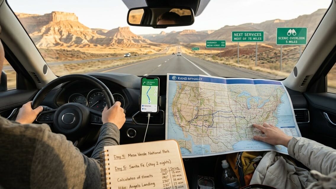 Roadtrip i USA – sådan planlægger du rute, afstande og stop